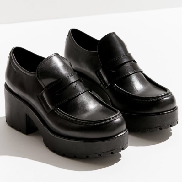 vagabond platform loafers